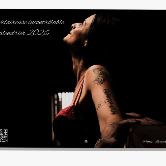 Calendrier "l'éclaireuse incontrôlable"
